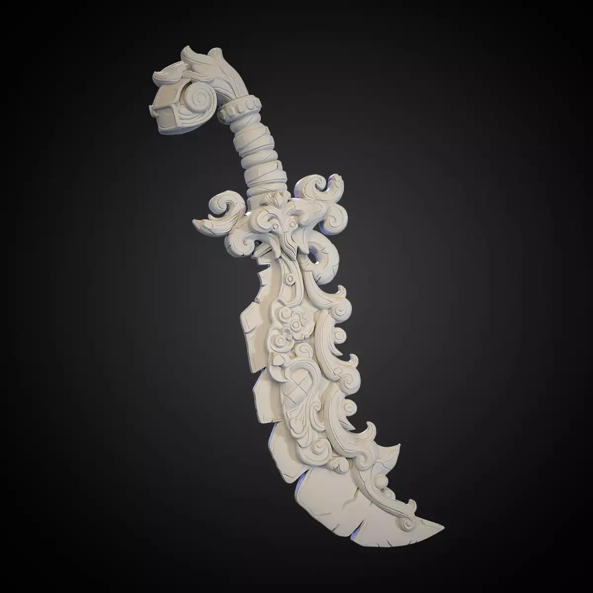 Stylized Sword 21 3D model