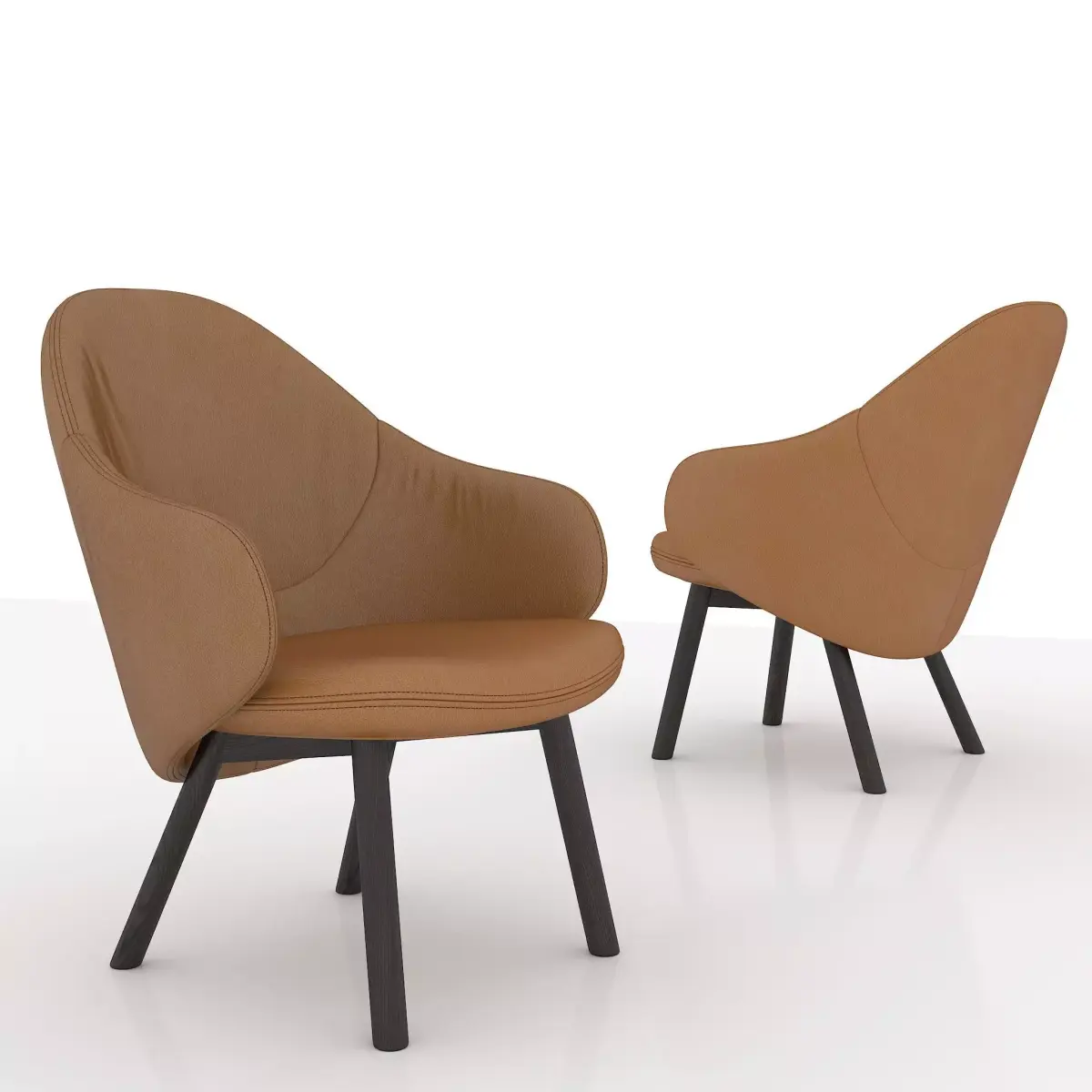 lounge chair 3ds model Free 3D model