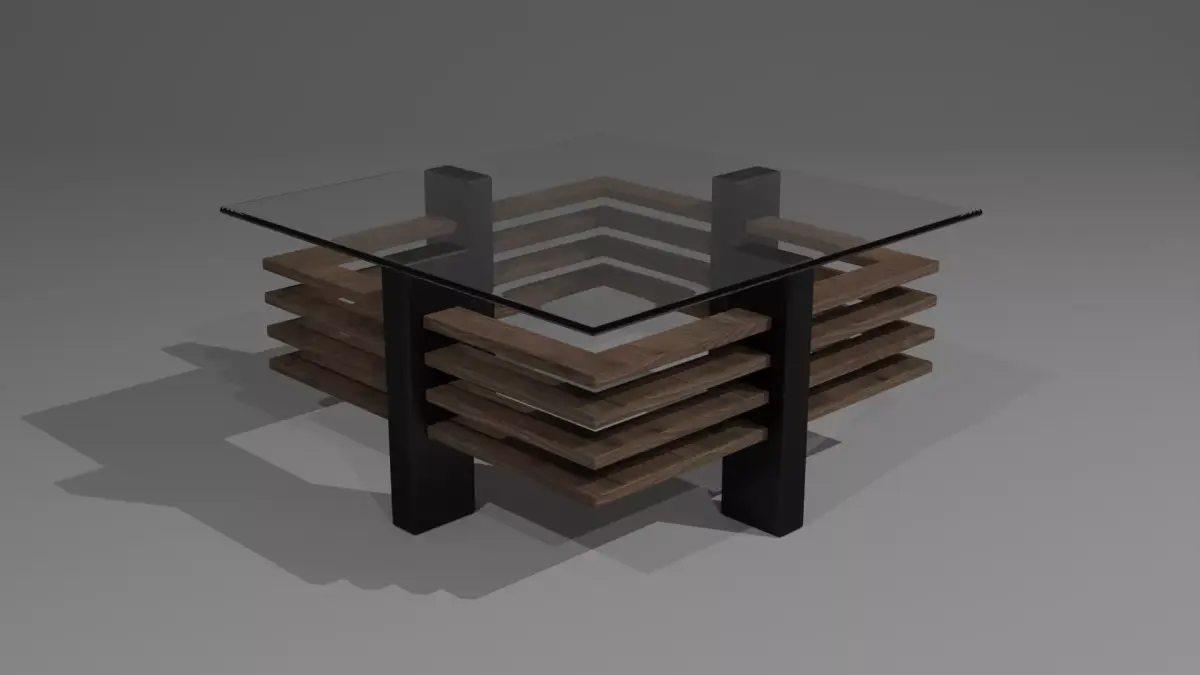 Modern Coffee Table Free 3D model get