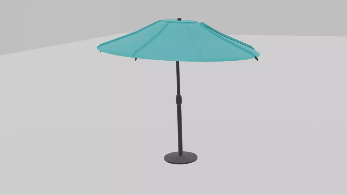 Umbrella Large Outdoor 3D model