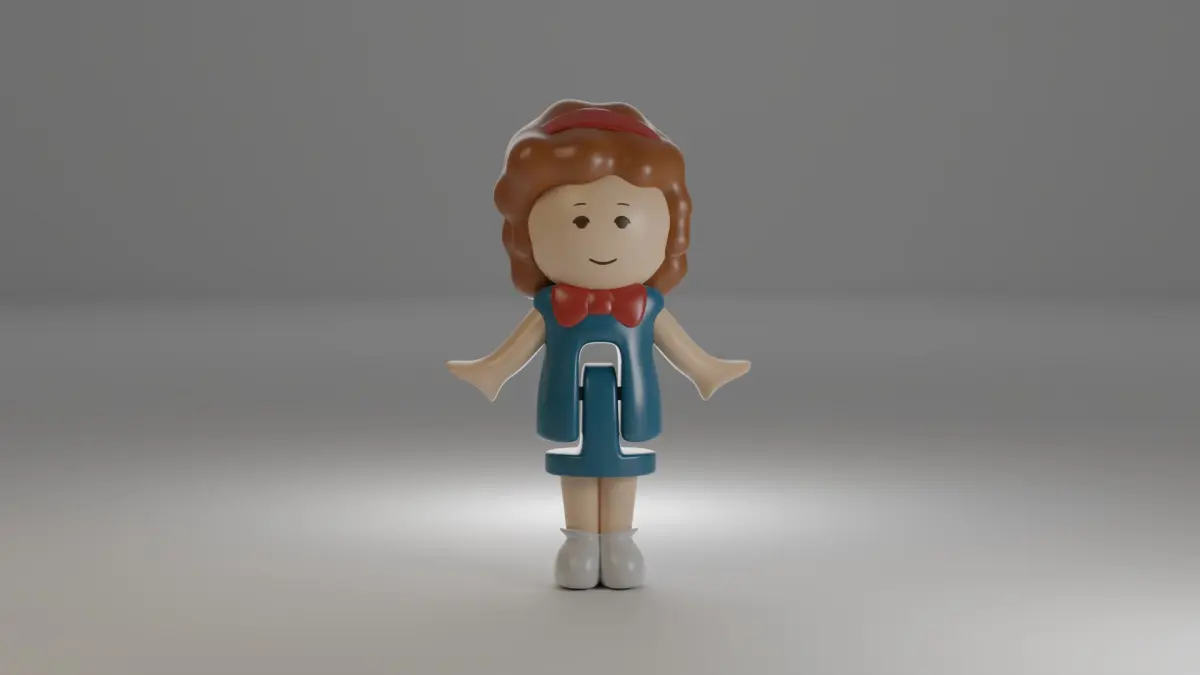 Polly Pocket Vintage 3D model