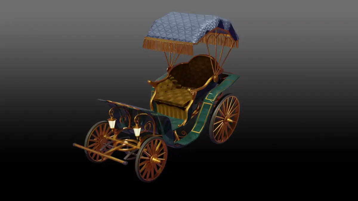 carriage 3D model get
