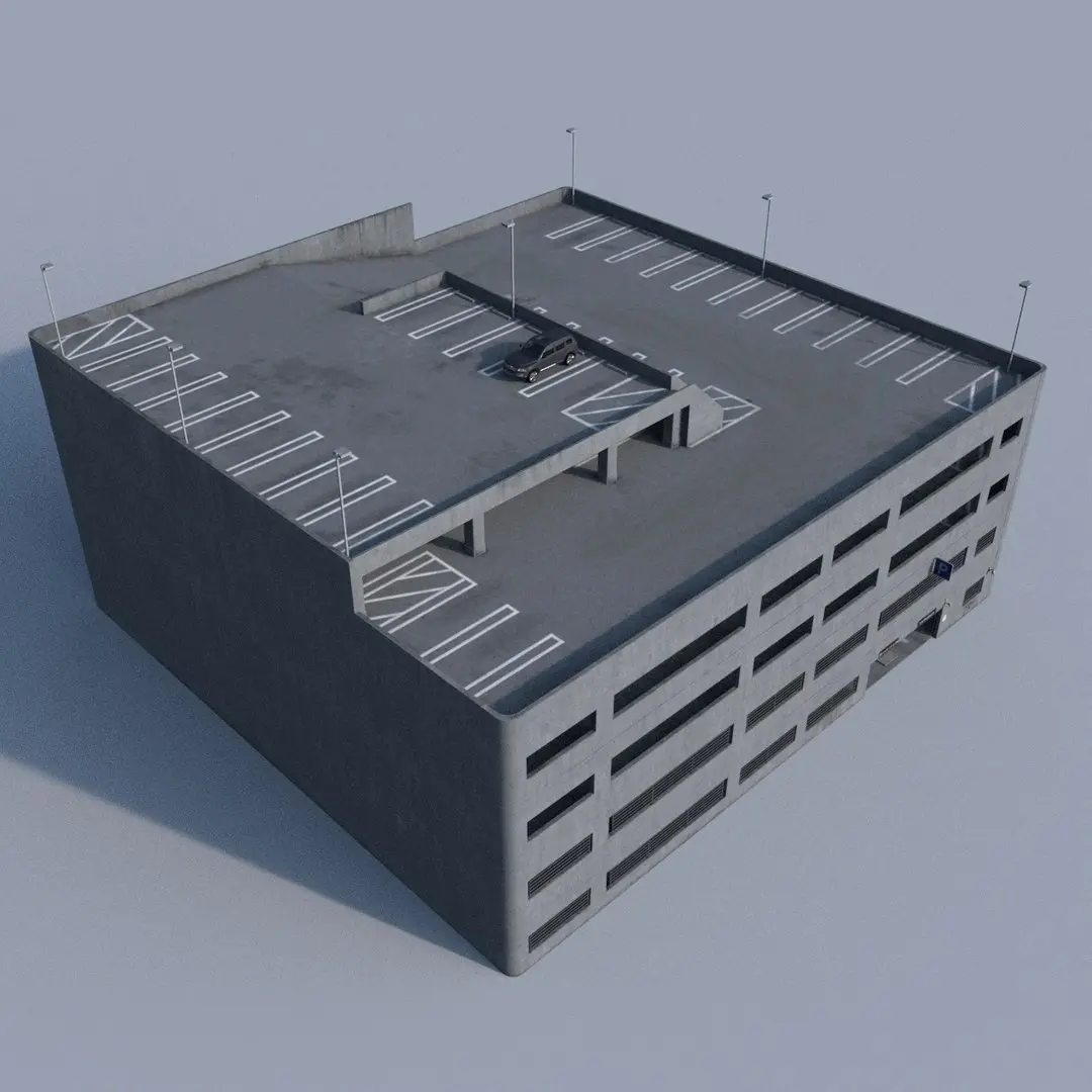 Parking Garage 3D model buy