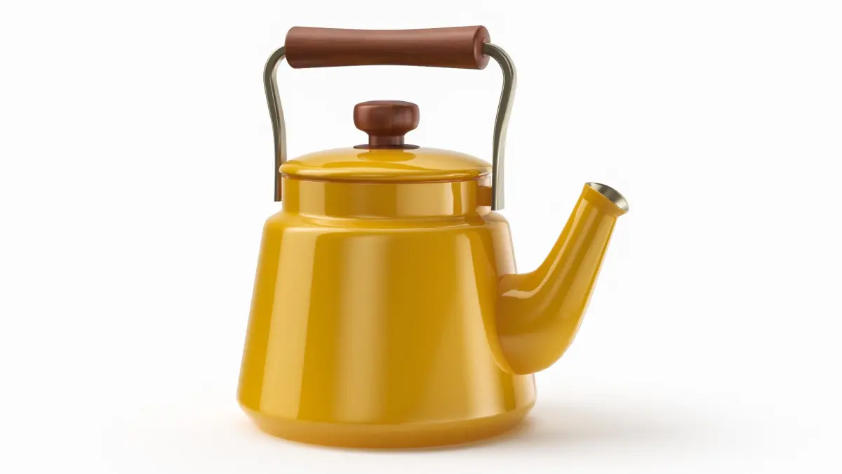 Teapot Low Poly 3D Model