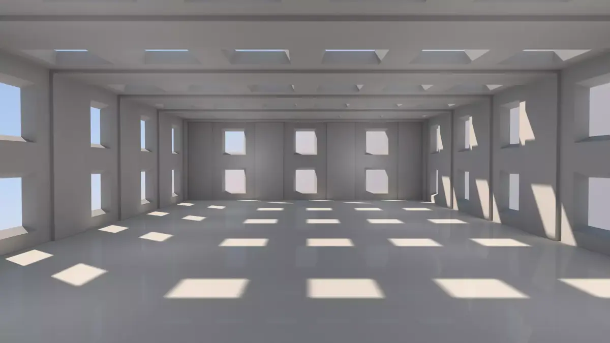 Modern Warehouse 3D model purchase