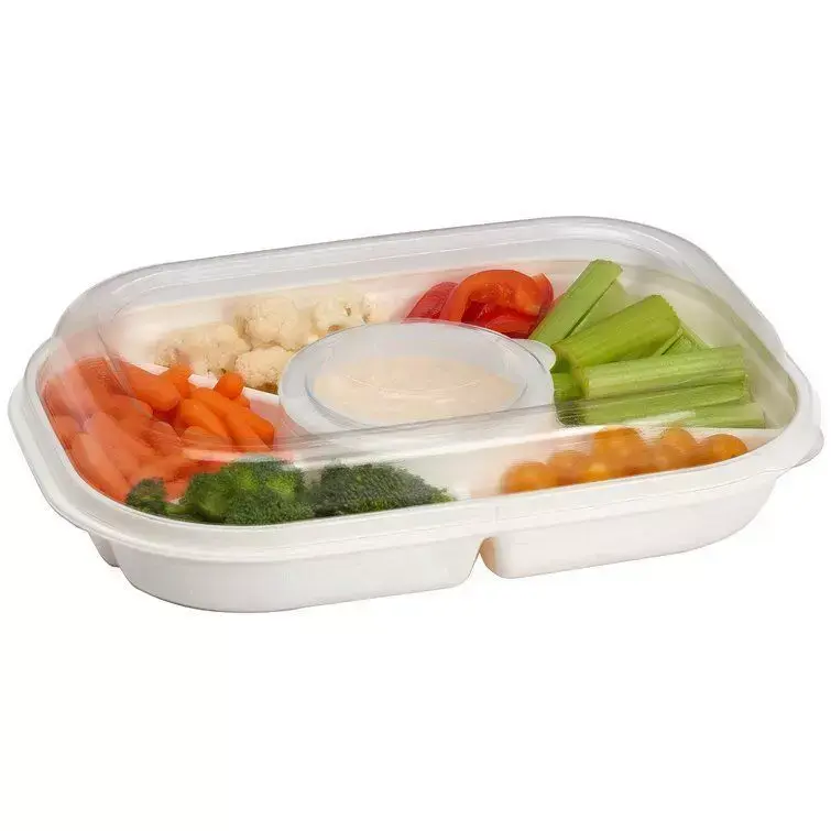Rebrilliant Plastic Divided Serving Dish Free 3D model
