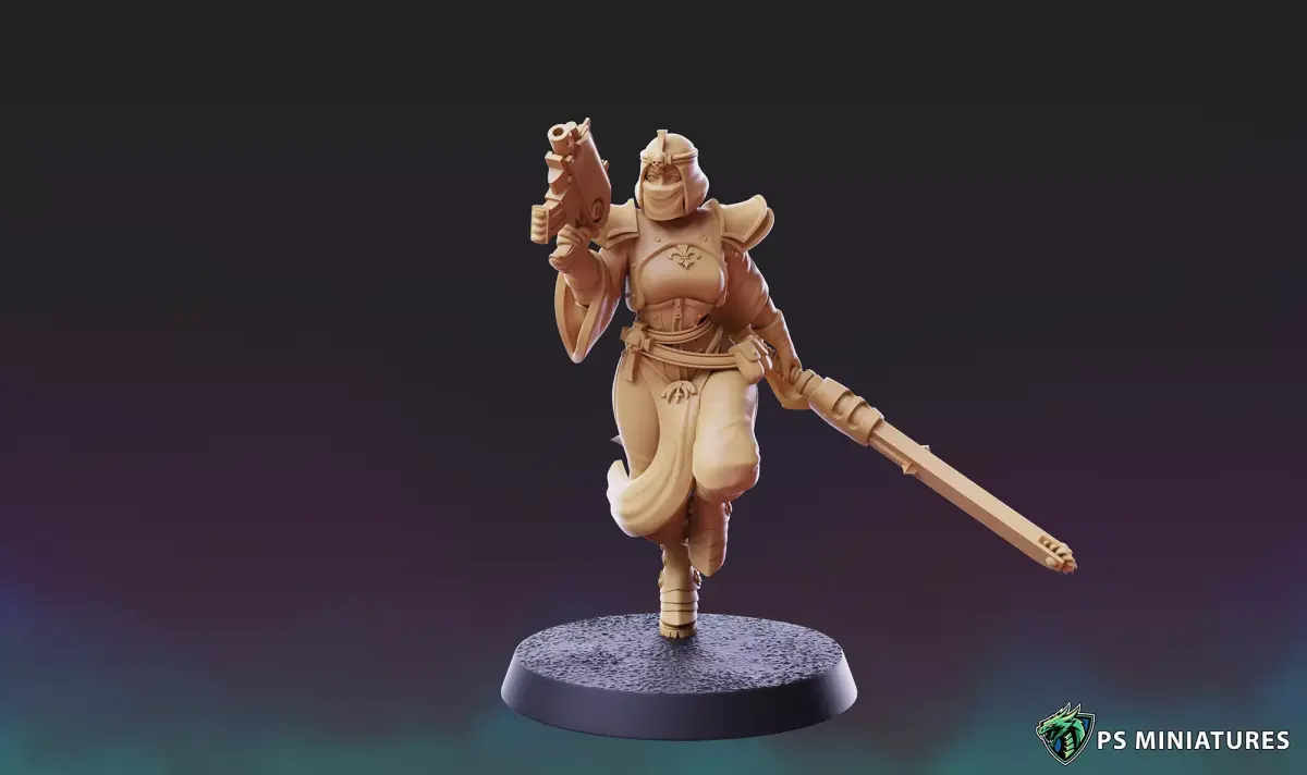 Divine Order - Initiate Pose 1  3D print model