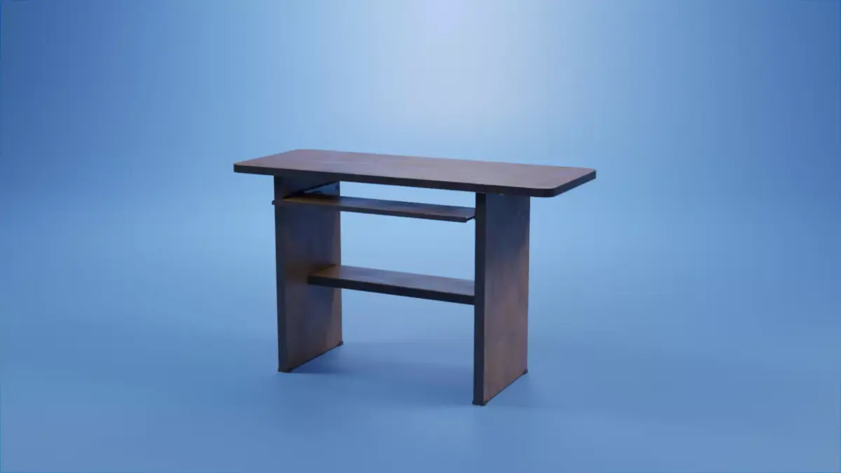 free Desk computer Free 3D model