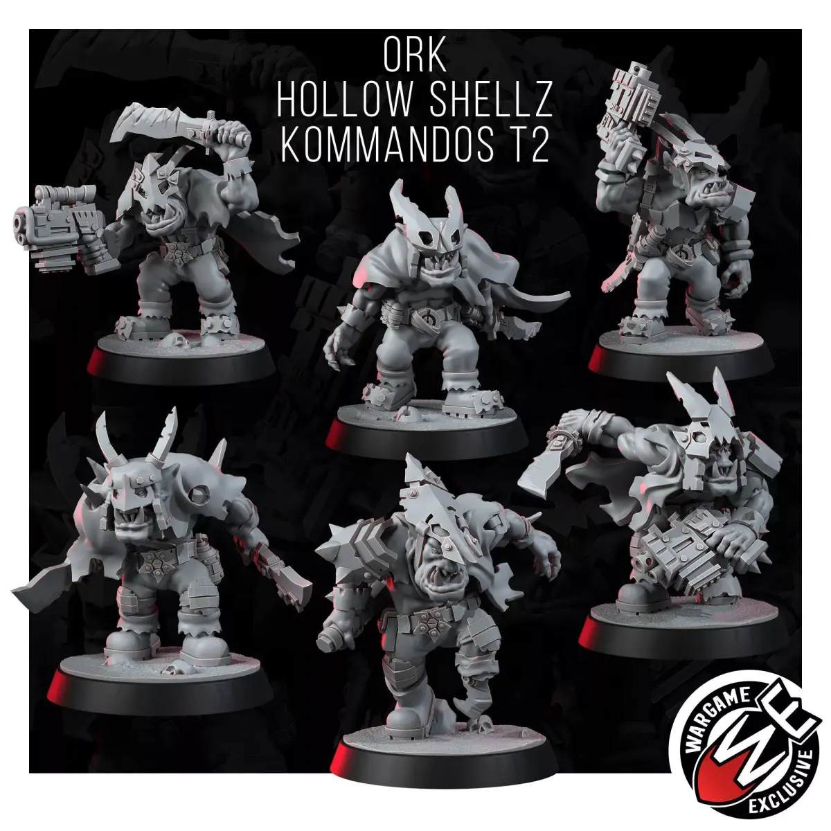 ORK HOLLOW SHELLZ KOMMANDOS T2 3D model