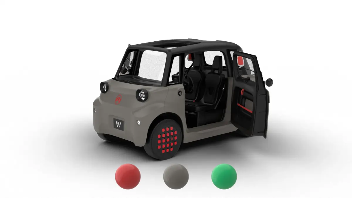 Citroen Ami 2025 HQ 3D model