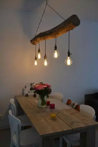 HANGING BAMBOO LIGHT for  indoor and outdoor 3D model