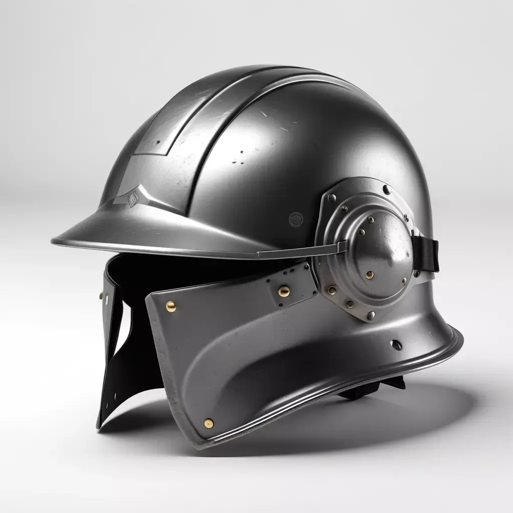 Dented Steel Helmet 3D Model 3D model purchase