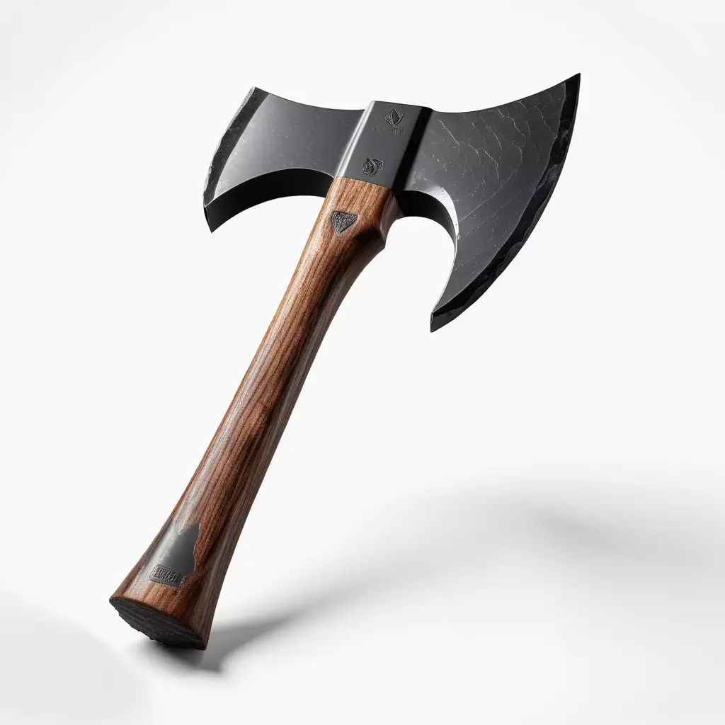 Double Bladed Battle Axe 3D model purchase