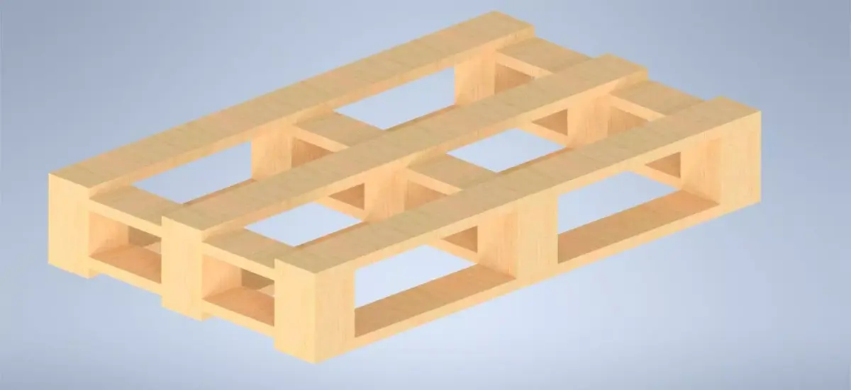 Pallet Coffee Table  Free 3D print model