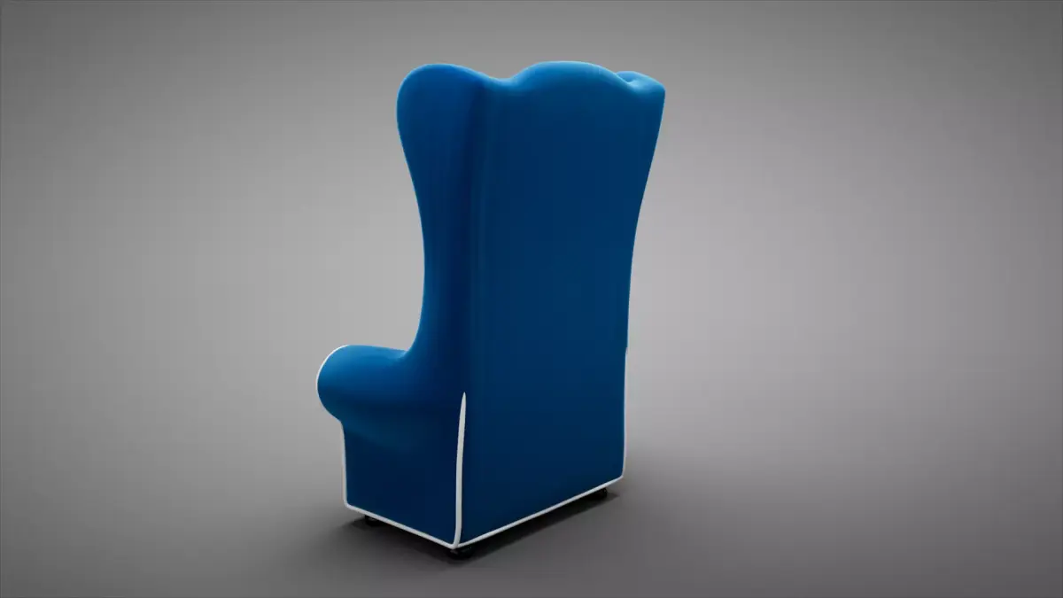 Cone throne chair Free 3D model purchase