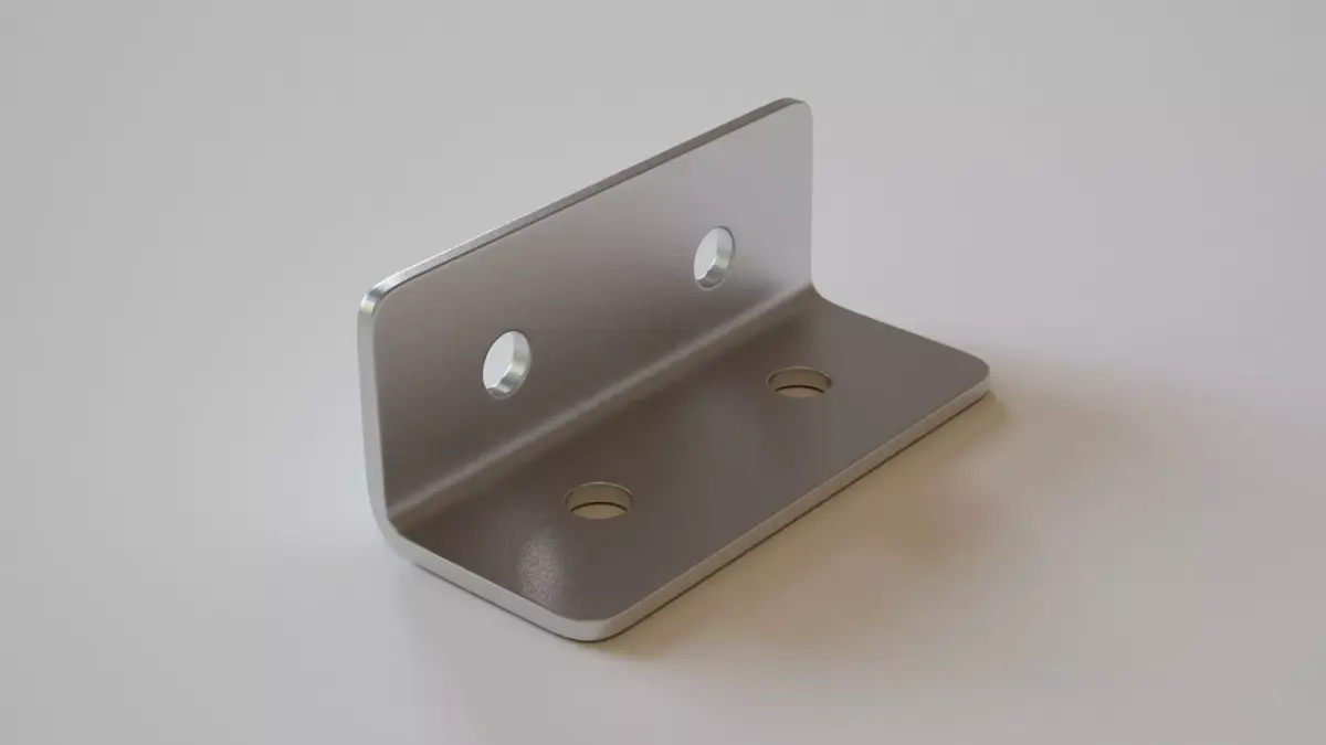 Corner Bracket Free low-poly 3D model