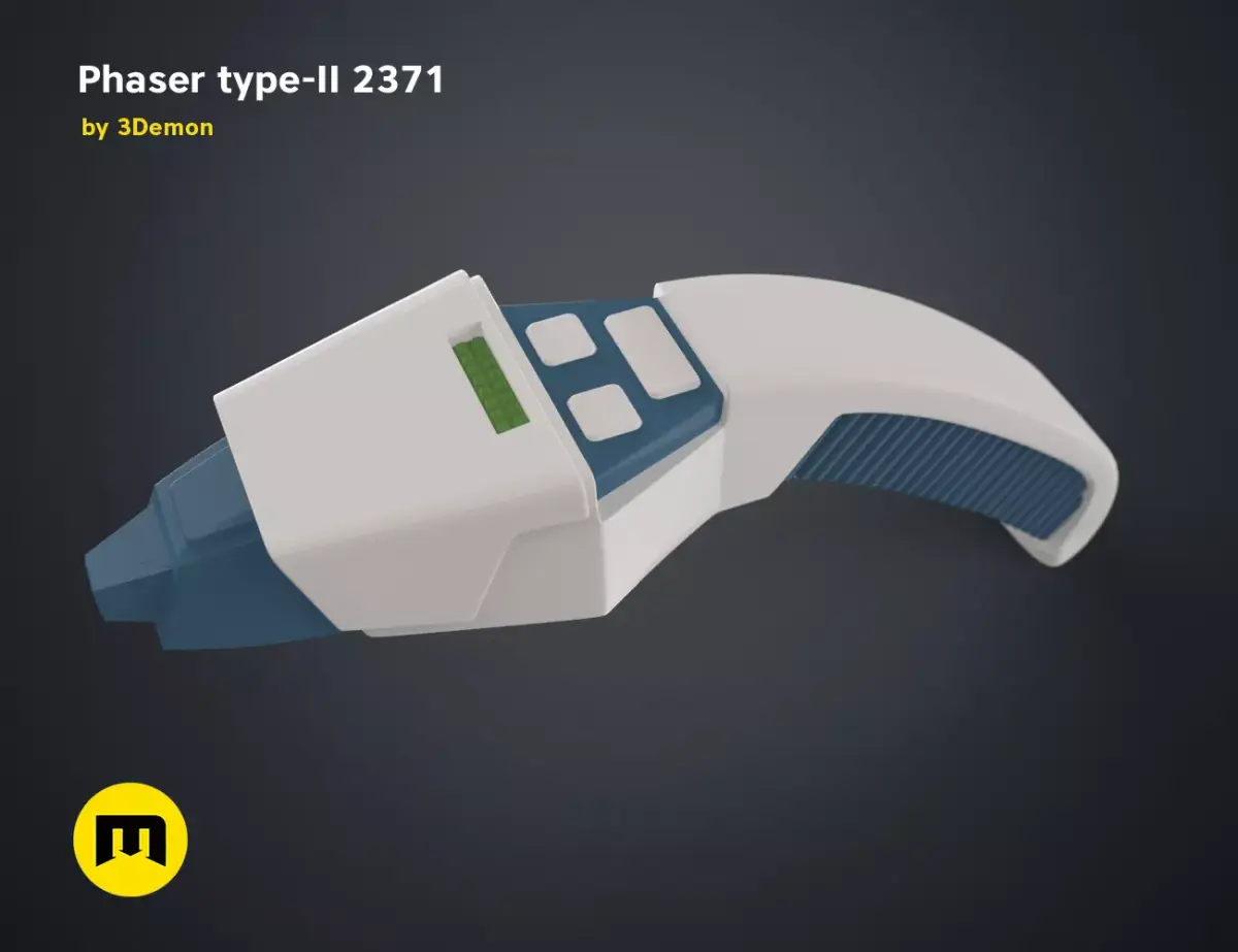 Phaser type-II 2371 3D print model