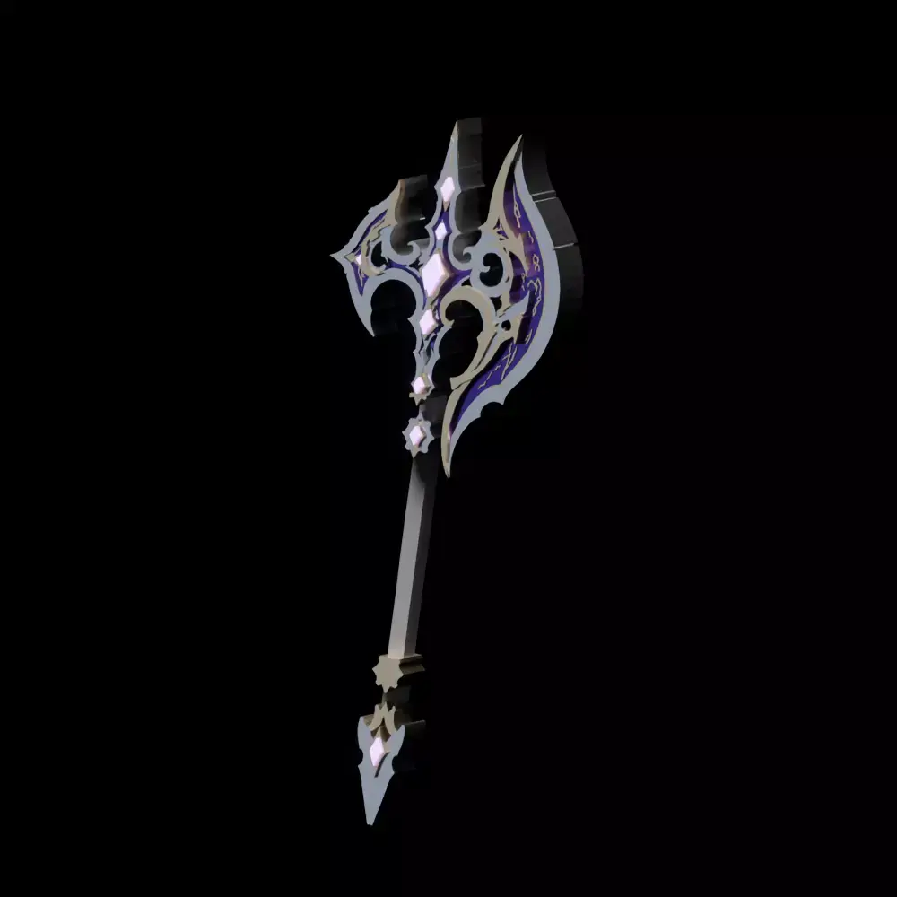 Moonveil Executioner Low-poly 3D model