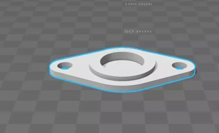 bearings holder D23 B5 d8 3D print model
