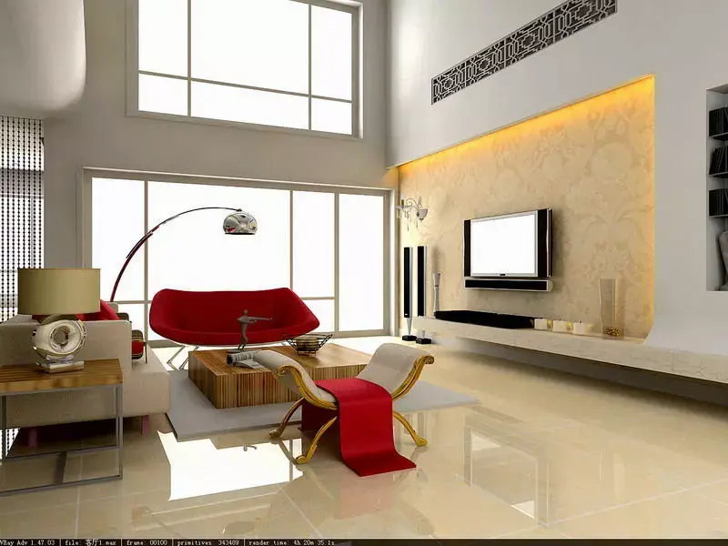 furniture set modern living room with Free 3D model purchase