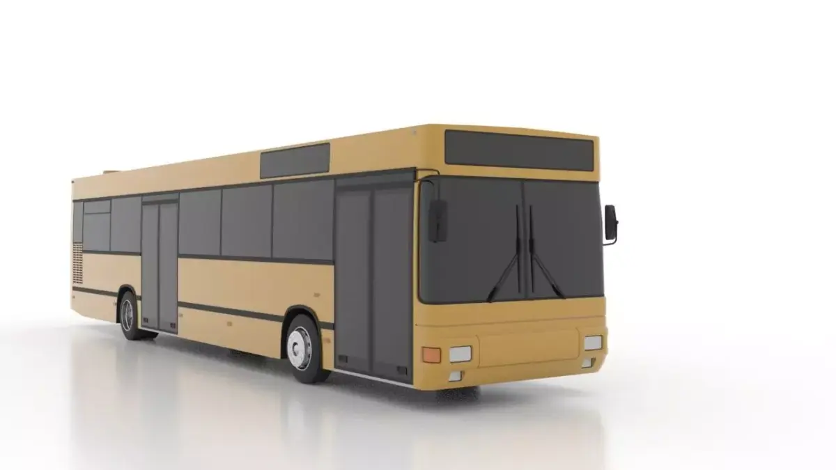 MAN A12 EL202 Low Low-poly 3D model