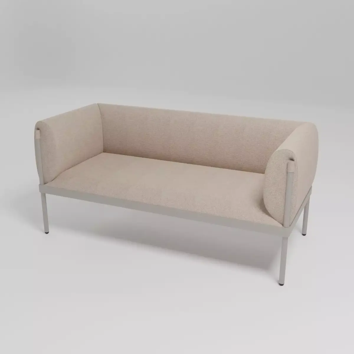 STILT - 2-seater fabric sofa - Free 3D model
