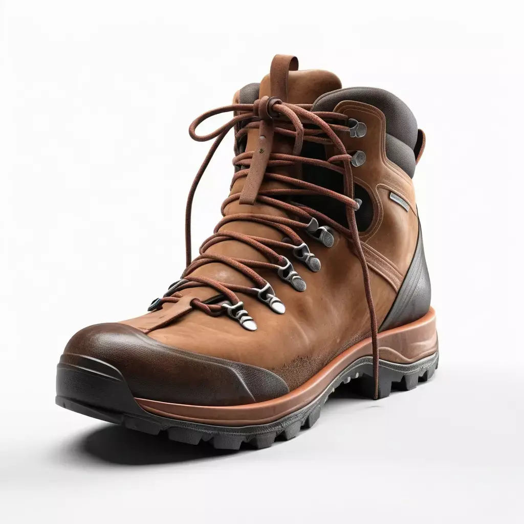 Realistic Outdoor Hiking Boot 3D Model 3D model