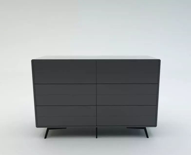 Fermo Double Dresser Free low-poly 3D model purchase