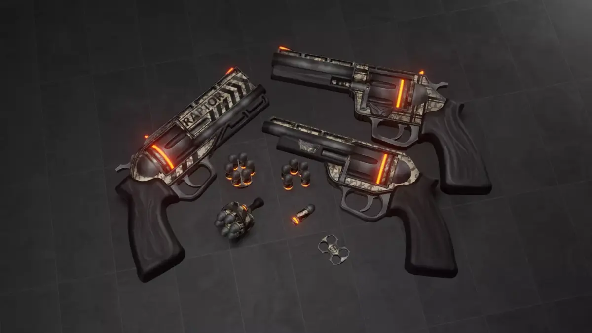 Sci-fi revolver collection pack purchase