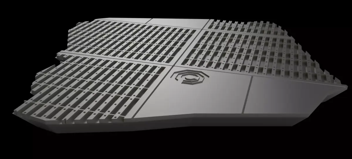 Base for Robocain from Robocop 2 by moderoid 3D print model
