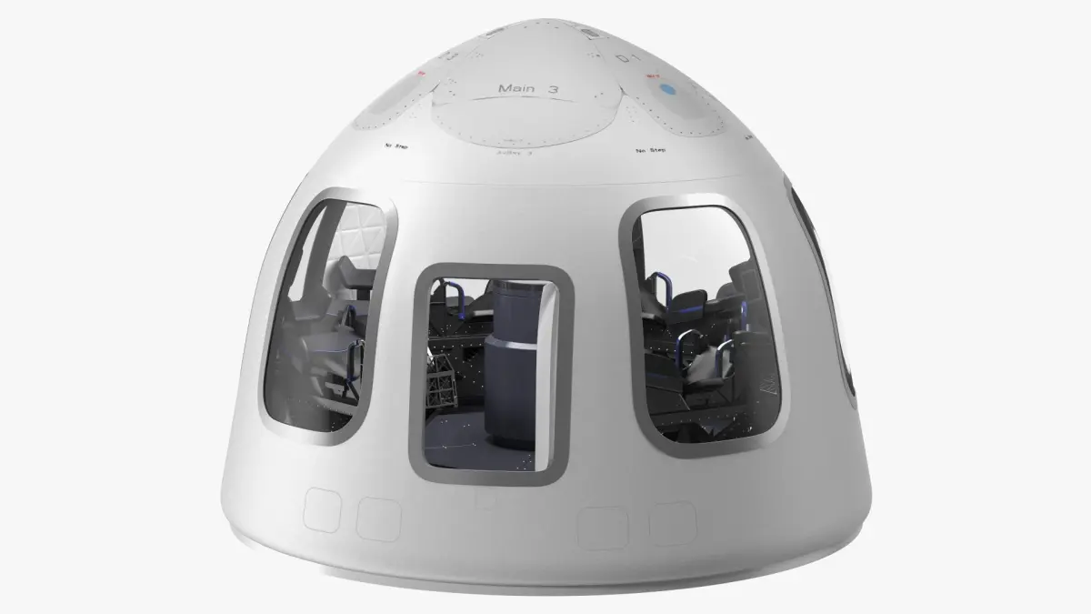 Crew Capsule 3D model
