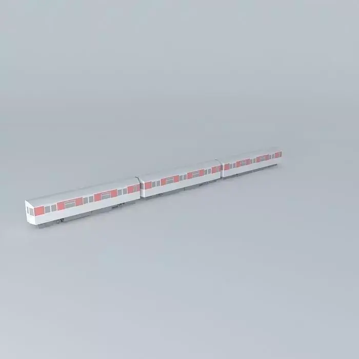 Train,Subway car Free 3D model