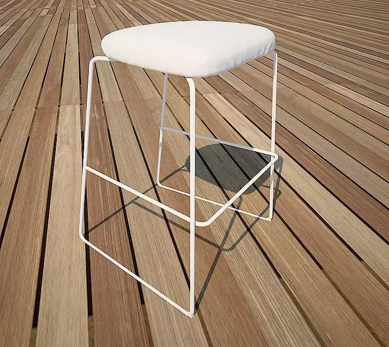 bar stool Free 3D model buy