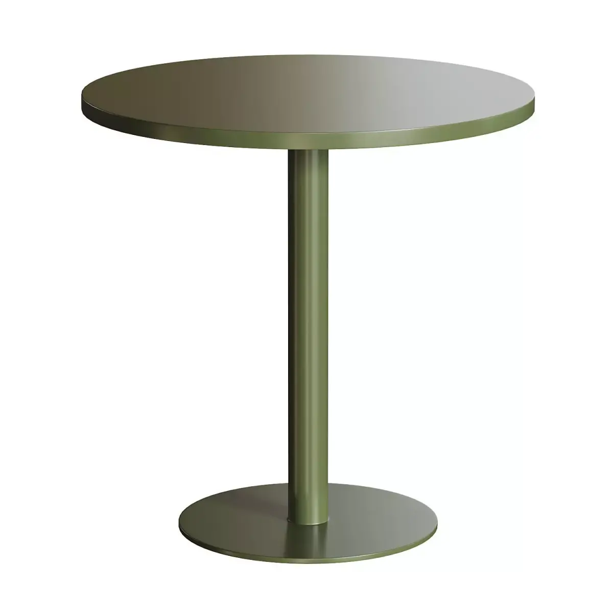 Metsu Round Metal Outdoor Bistro Table Low-poly 3D model