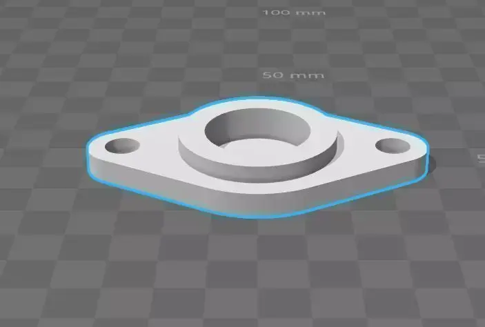 bearings holder D24 B8 d8 3D print model