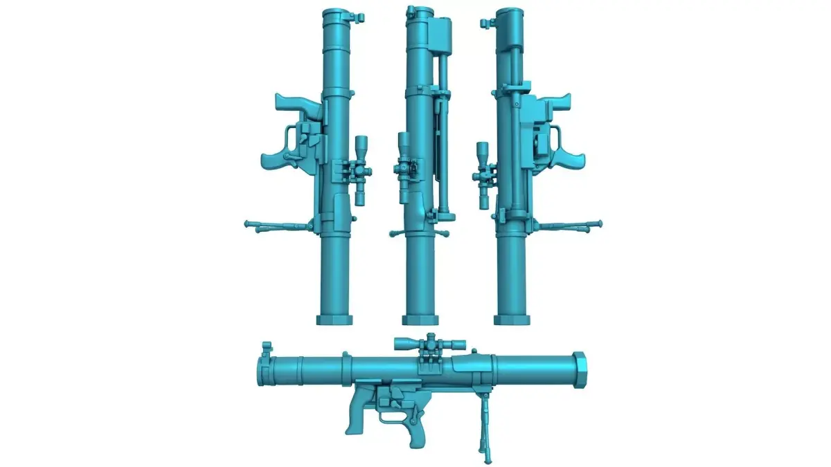 Mk 153 Shoulder 3D print model