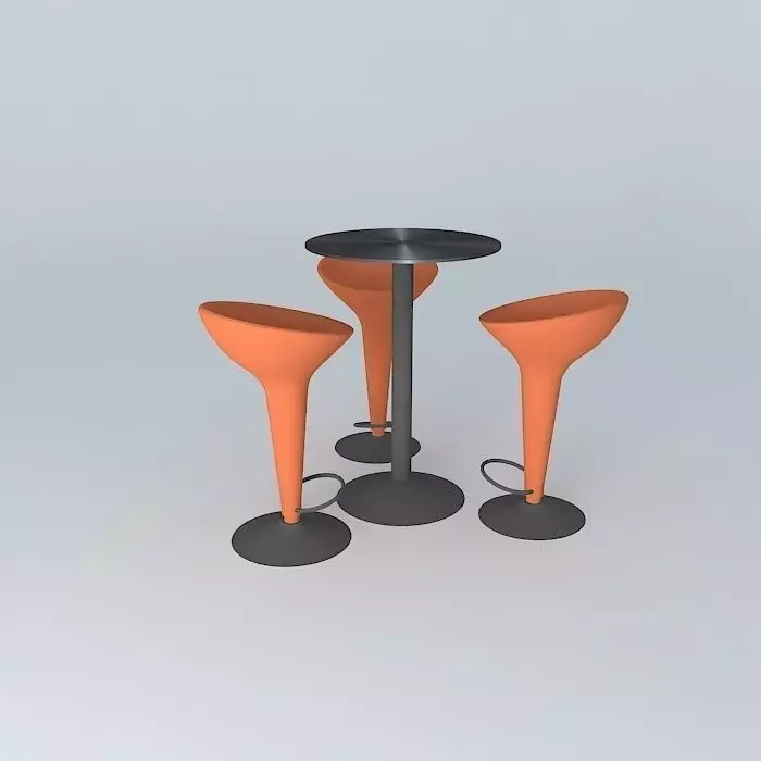 TABLE COCKTAIL Free 3D model