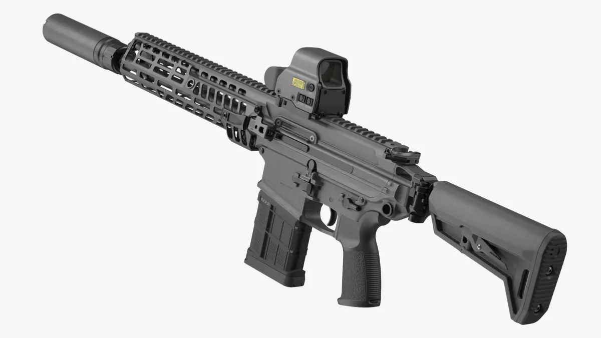 Multi Caliber Assault Rifle 3D model