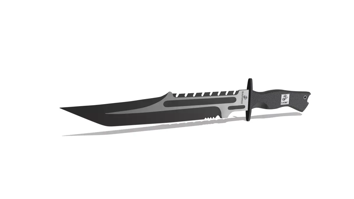Knife Low-poly 3D model Low-poly 3D model