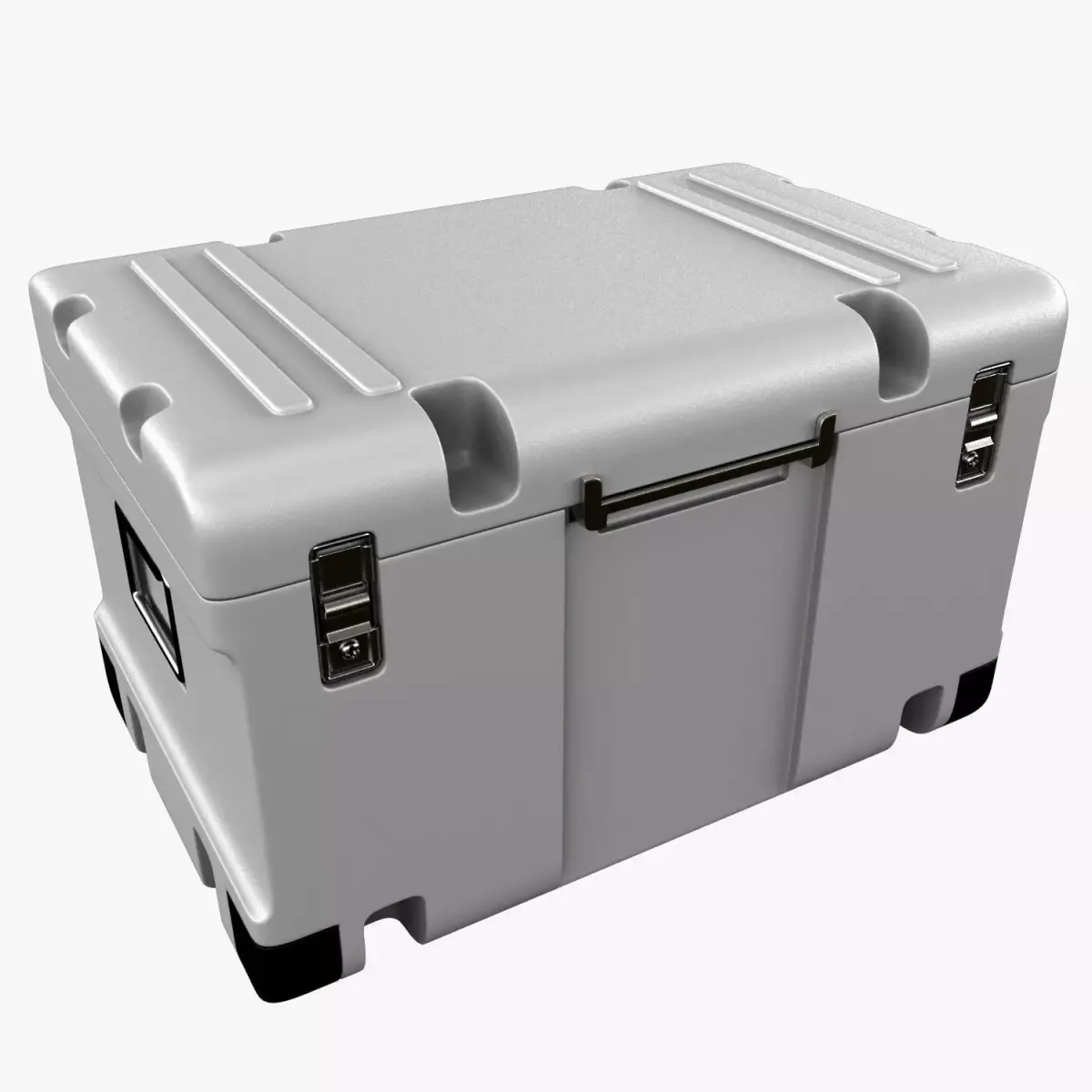 Sci-fi Box Low-poly 3D model 7