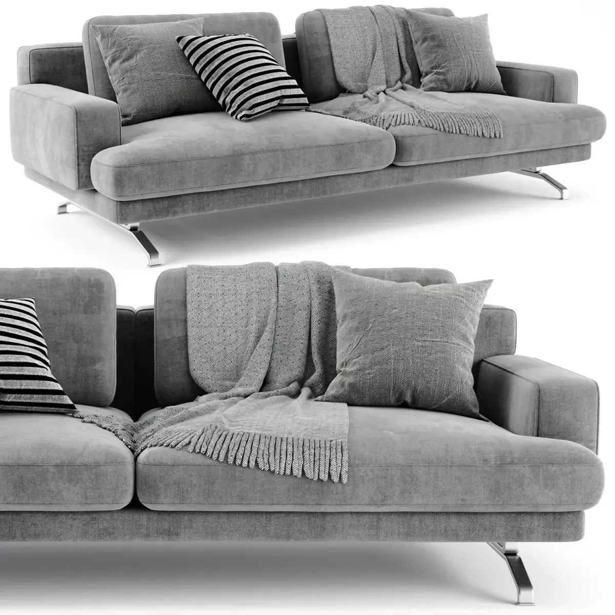 Lemamobili Mustique 2 Seats Sofa Free 3D model