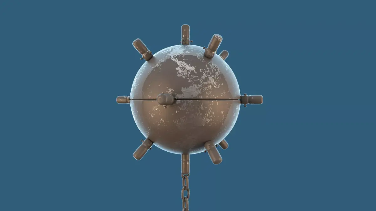 Submarine Bomb 3D model purchase
