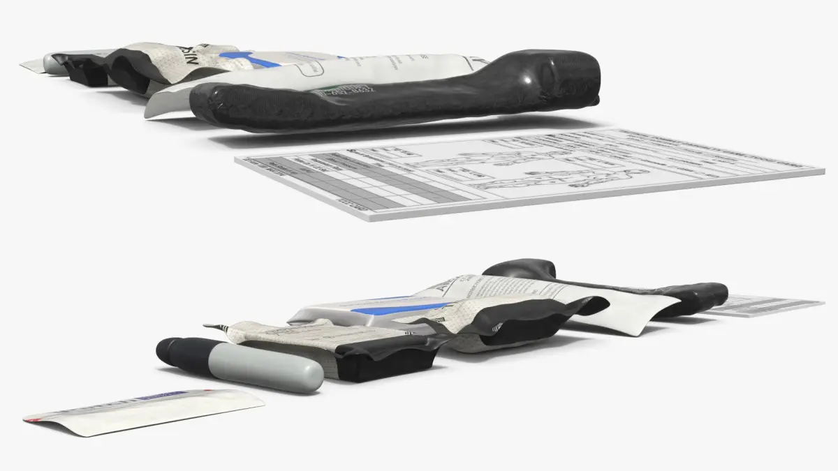 AFAK Medical Supply Set 3D model