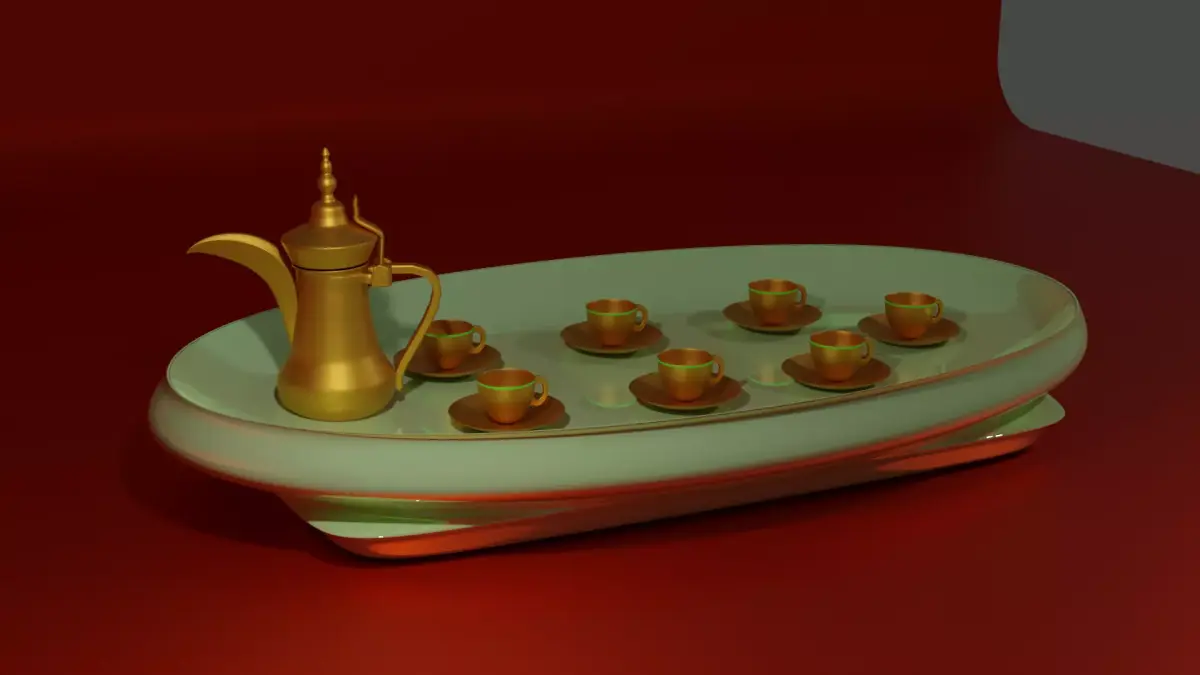  arabic tea pot Free 3D model