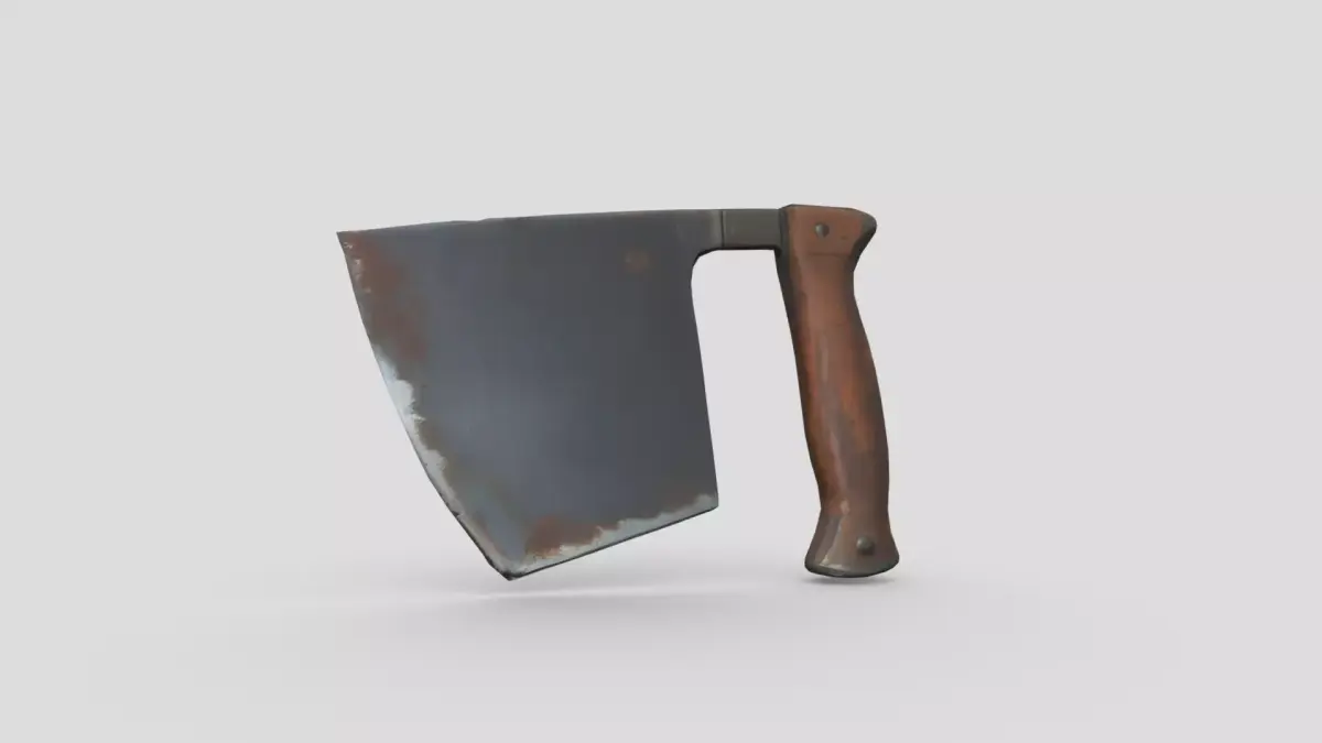 Cleaver 3 Low-poly 3D model