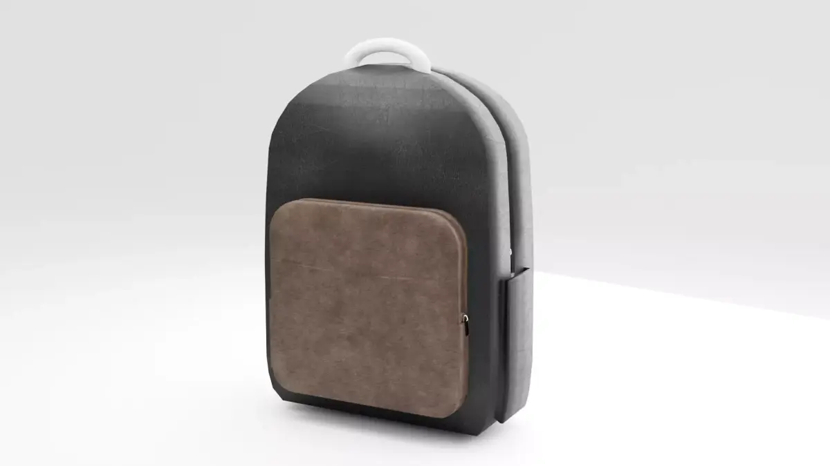 High-Quality Realistic Backpack 3D Model Free low-poly 3D model