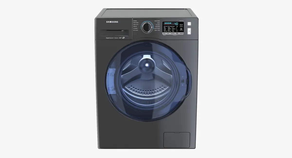 Inox Samsung WW6800 Washer 3D model