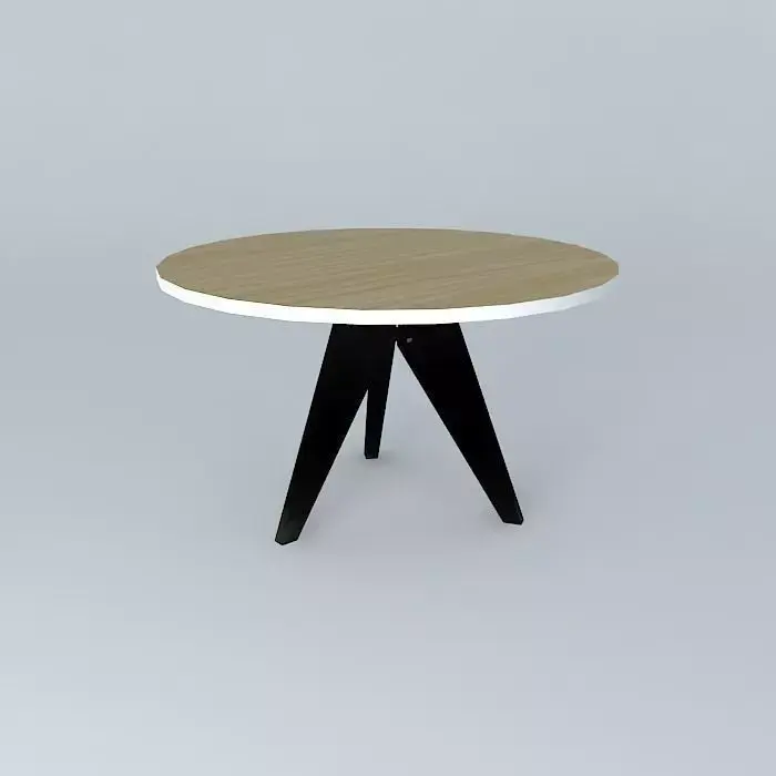 Pedestal  Jean Prouvé 1949 1950 Free 3D model