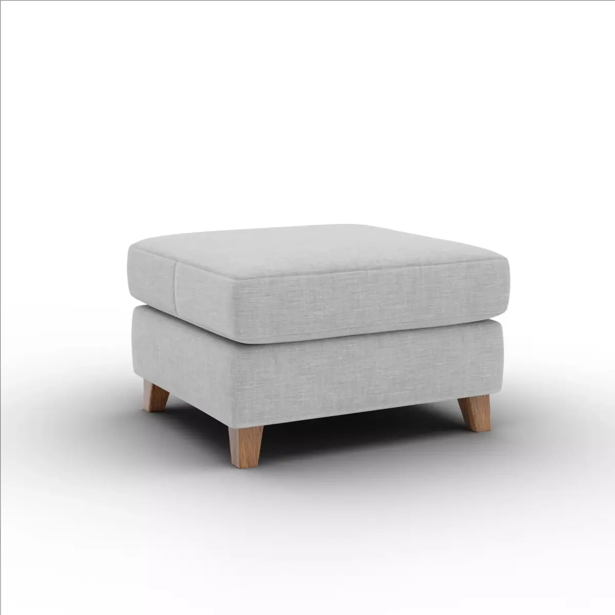 Lori Ottoman Soft Fabric Modern Living Room Furniture Free 3D model
