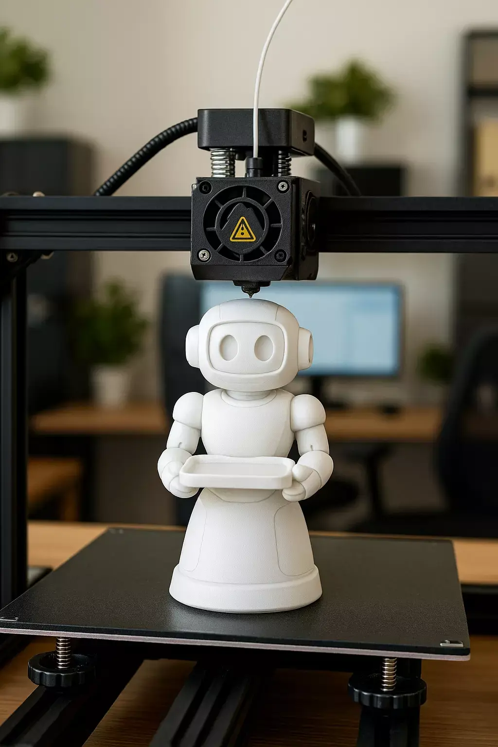 Robot Waiter 3D Model STL File 3D print model purchase